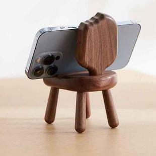 Wooden Desktop Adjustable Phone Holder(Ice Cream)