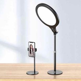 SSKY K13 Photo Beauty Lamp Phone Telescopic Desktop Stand, Style: Desktop Version + Holder