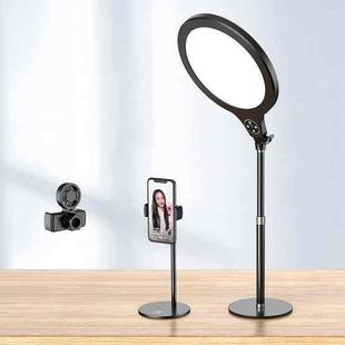SSKY K13 Photo Beauty Lamp Phone Telescopic Desktop Stand, Style: Desktop Version + Cool Holder
