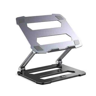 SSKY P16 Suspended Cooling Aluminum Alloy Adjustable Lift Computer Stand Gray
