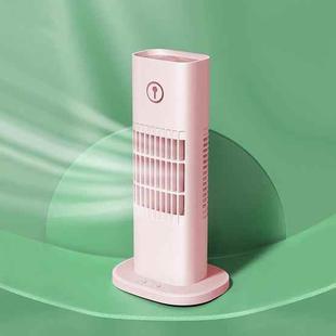 D3 Home USB Air Cooler Add Water Desktop Tower Fan Humidification Spray Fan(Pink)