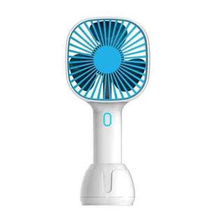 Portable Office Desk Handheld Mini USB Charged Fan(Blue)