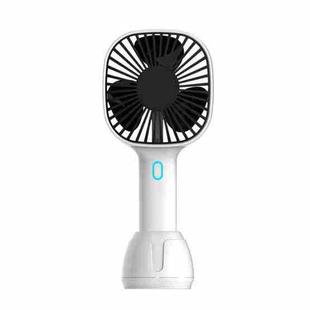 Portable Office Desk Handheld Mini USB Charged Fan(Black)