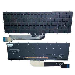 US Version Keyboard For Dell Inspiron 15-7566 5567 7567 5565 5570 7577 P65F(Red with Backlight)