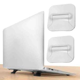 Portable Folding Notebook Computer ABS Bracket(White)