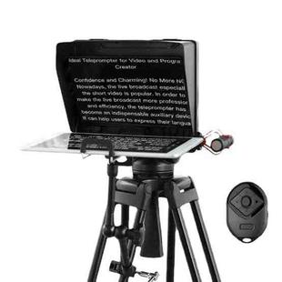 Portable Camera SLR Photography Large Screen Teleprompter(Black)