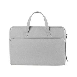 ST13 Waterproof and Wear-resistant Laptop Bag, Size: 13.3 inches(Elegant Gray)