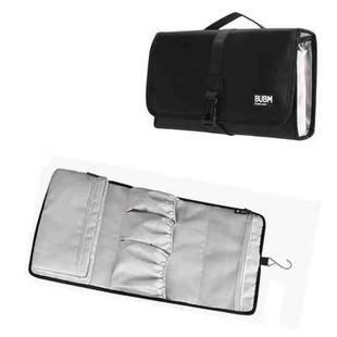 BUBM Multifunctional Portable Curler Storage Bag For Dyson, Color: Black