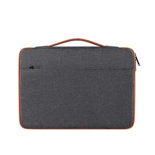 ND02 Waterproof Portable Laptop Case, Size: 14.1-15.4 inches(Dark Gray)