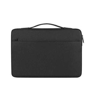 ND02 Waterproof Portable Laptop Case, Size: 14.1-15.4 inches(Mysterious Black)