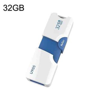 Netac U905 High Speed USB3.0 Retractable Car Music Computer USB Flash Drive, Capacity: 32GB