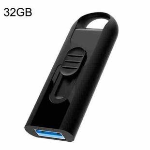 Netac U309 High Speed USB3.0 Push-Pull Encrypted USB Flash Drive, Capacity: 32GB