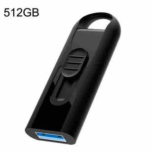 Netac U309 High Speed USB3.0 Push-Pull Encrypted USB Flash Drive, Capacity: 512GB