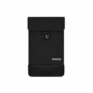 Baona Waterproof Data Cable Protective Bag, Spec: Small (Black)