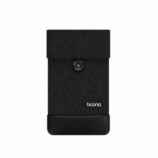 Baona Waterproof Data Cable Protective Bag, Spec: Large (Black)
