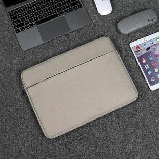 ND01S Large Capacity Waterproof Laptop Case, Size: 14.1-15.4 inches(Khaki)