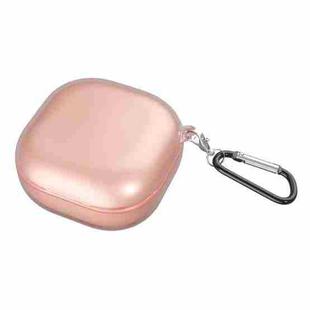 High Transparent TPU Earphone Case For Samsung Galaxy Buds Pro/Live(Pink Gold)