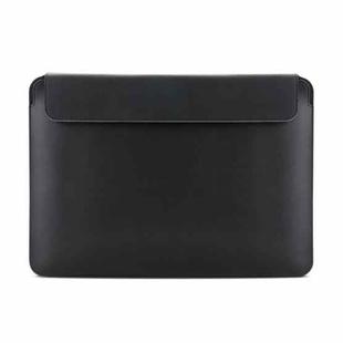 JRC MR80 Leather Waterproof Laptop Sleeve Bag, Size: 13.3 inches(Black)