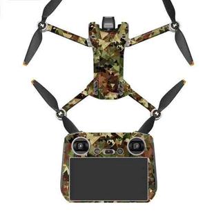 Flat Style Waterproof Anti-Scratch Sticker For DJI Mini 3 Pro RC With Screen Version(Mn3-06)