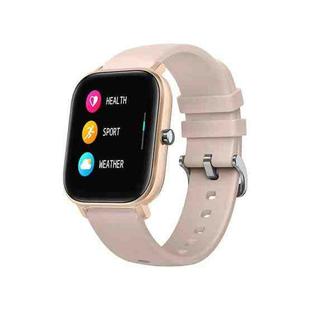 P8 1.4 Inch Heart Rate Blood Pressure Monitoring Smart Watch, Color: Gold