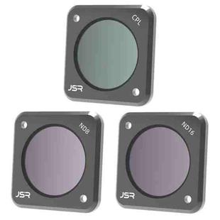 JUNESTAR Action Camera Filters For DJI Action 2,Style: CS-3IN1