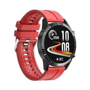 I9 1.3 Inch Heart Rate/Blood Pressure/Blood Oxygen Monitoring Watch, Color: Red