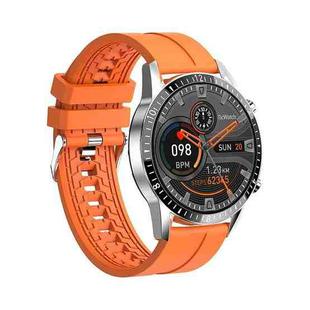 I9 1.3 Inch Heart Rate/Blood Pressure/Blood Oxygen Monitoring Watch, Color: Orange