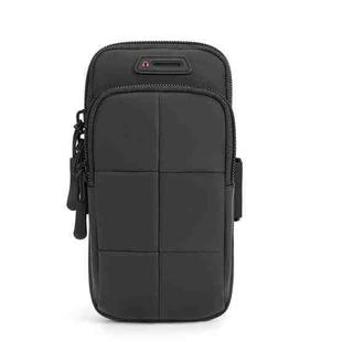X3022 Sports Running Mobile Phone Arm Bag Fitness Waterproof Wrist Bag(Black)