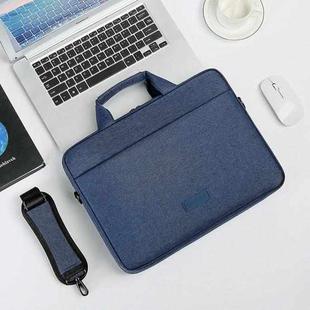 DSMREN Nylon Laptop Handbag Shoulder Bag,Model: 285 Blue, Size: 13.3 Inch