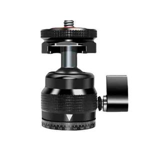2 PCS 360 Panoramic Ball SLR Camera Photography Head(Metal)