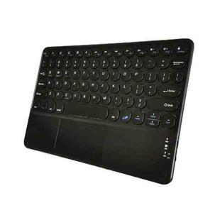 H01A 10 Inch Mini Portable Universal Wireless Bluetooth Keyboard with Touch(Black)