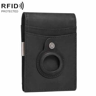 HUMERPAUL BP993 RFID Anti-Theft Brush Pocket Card Bag Suitable For AirTag(Black)