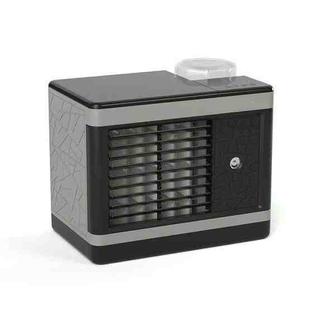 12W Water Cube Air Cooler Office Silent Air Conditioning Fan,Style:  USB Plug -in(Grey)