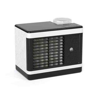 12W Water Cube Air Cooler Office Silent Air Conditioning Fan,Style:  USB Plug -in(White)