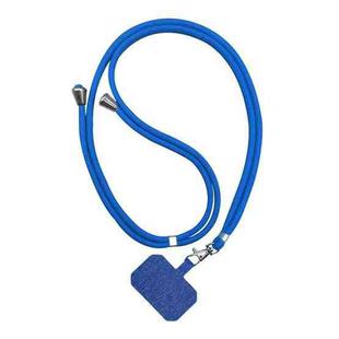 2 PCS Phone Lanyard Adjustable Detachable Neck Cord with Card(Sky Blue)