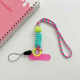 2 PCS  Mobile Phone Colorful Lanyard With Patch(Ft0148)