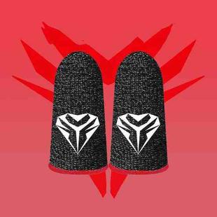 Gaming Superconducting Sweat Resistant Finger Gloves(Red)