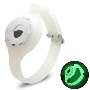 Pet Luminous Collar Locator Cover for Airtag, Specification: M(Luminous Green)