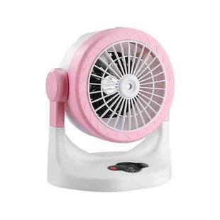 DFS003 Home USB Desktop Mini Air Conditioning Fan Dormitory Humidification Spray Cooler(Pink)