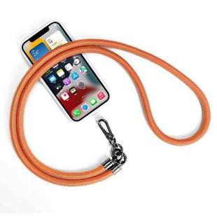 Mobile Phone Mountaineering Rope Lanyard  Can Be Hung Neck Or Crossbody(Brick Orange)