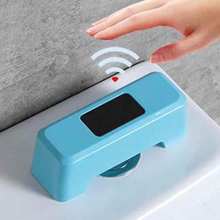 CSQ034 Toilet Sensor Flush Machine Free Contact Charging Smart Infrared Induction Press(Blue)