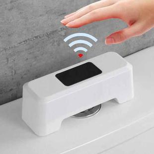 CSQ034 Toilet Sensor Flush Machine Free Contact Charging Smart Infrared Induction Press(White)
