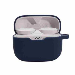 For JBL T230NC TWS Wireless Bluetooth Headphones Silicone Case(Afternoon Blue)