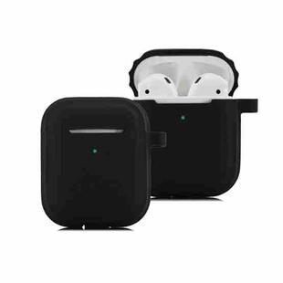 Bluetooth Earphone Soft Silicone Case For AirPods (Black)