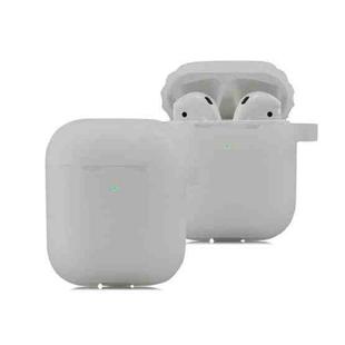 Bluetooth Earphone Soft Silicone Case For AirPods 1/2 (Transparent)