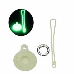 For Airtag Tracking Anti-Lost Locator Silicone Case, Color: Luminous Green