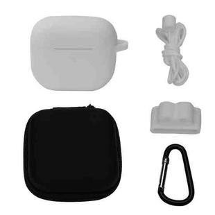 Bluetooth Earphone Silicone Cover Set For AirPods 3, Color: 5 PCS/Set White