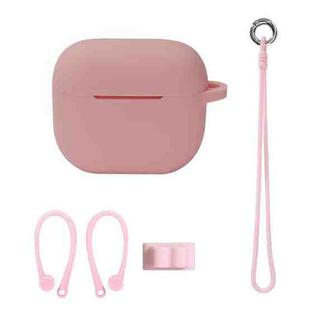 Bluetooth Earphone Silicone Cover Set For AirPods 3, Color: Hand Rope Set Pink