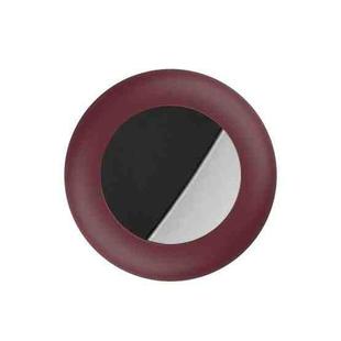 Pet Locator Tracker Silicone Cover For AirTag, Size: M (Wine Red)