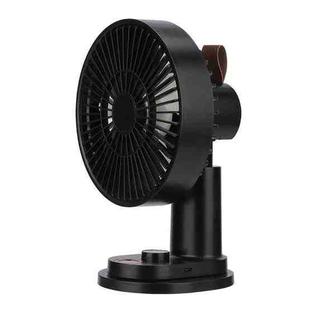 Smart Remote Control Usb Charging Shaking Head Desktop Fan Stroller Clip Fan(Black)